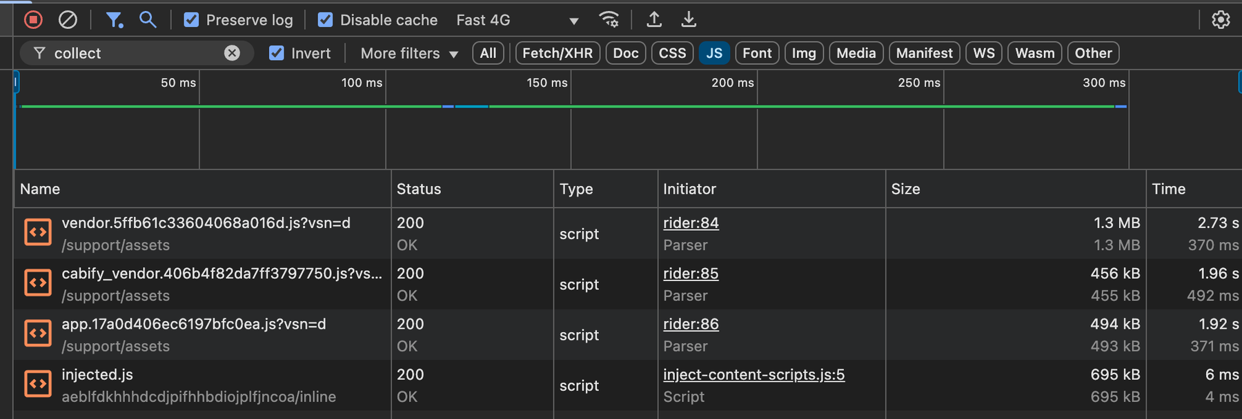 Minification is not enabled while serving resources