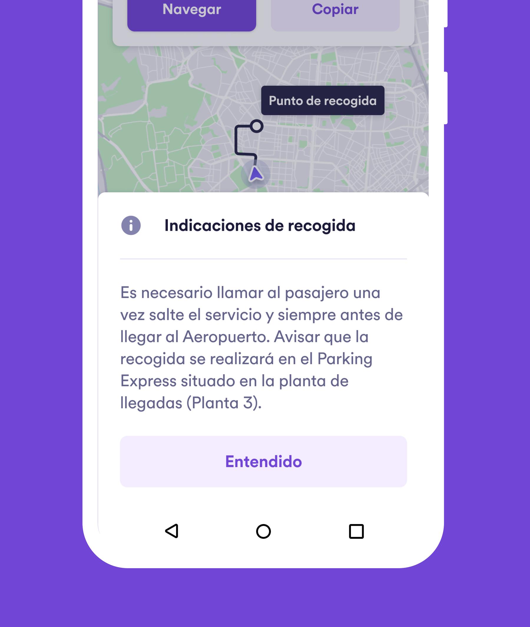 Driver-Side Instructions