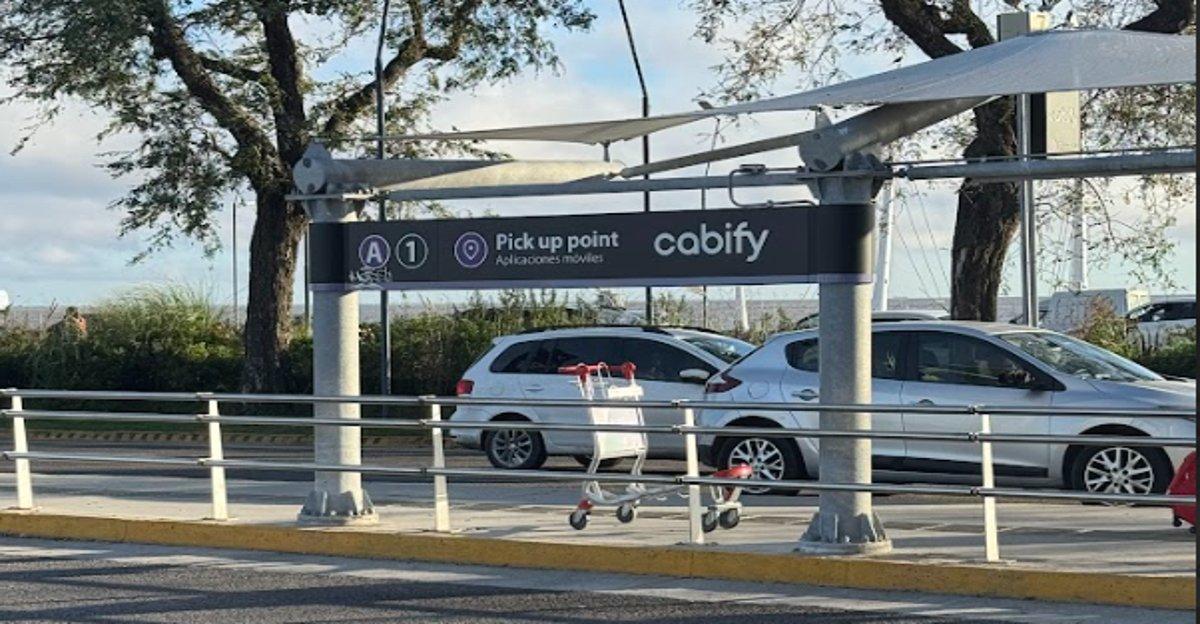 Cabify pickup point